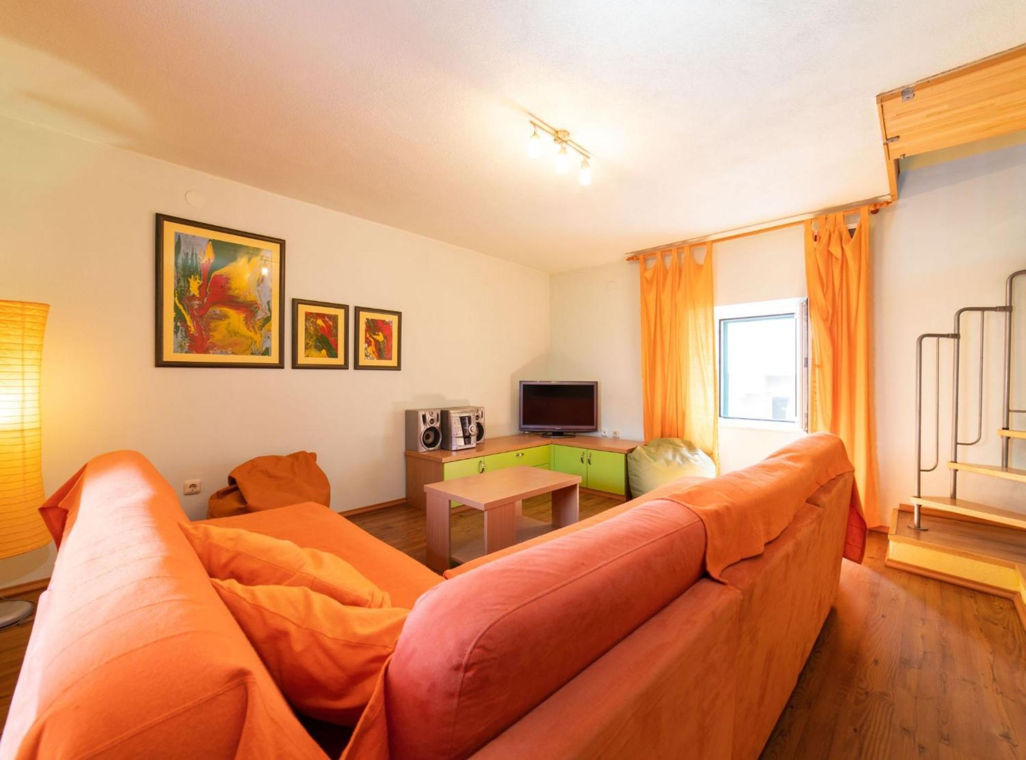 Seafront Villa With Furnished Sun Terrace, Close To The Beach Kastela Exterior photo
