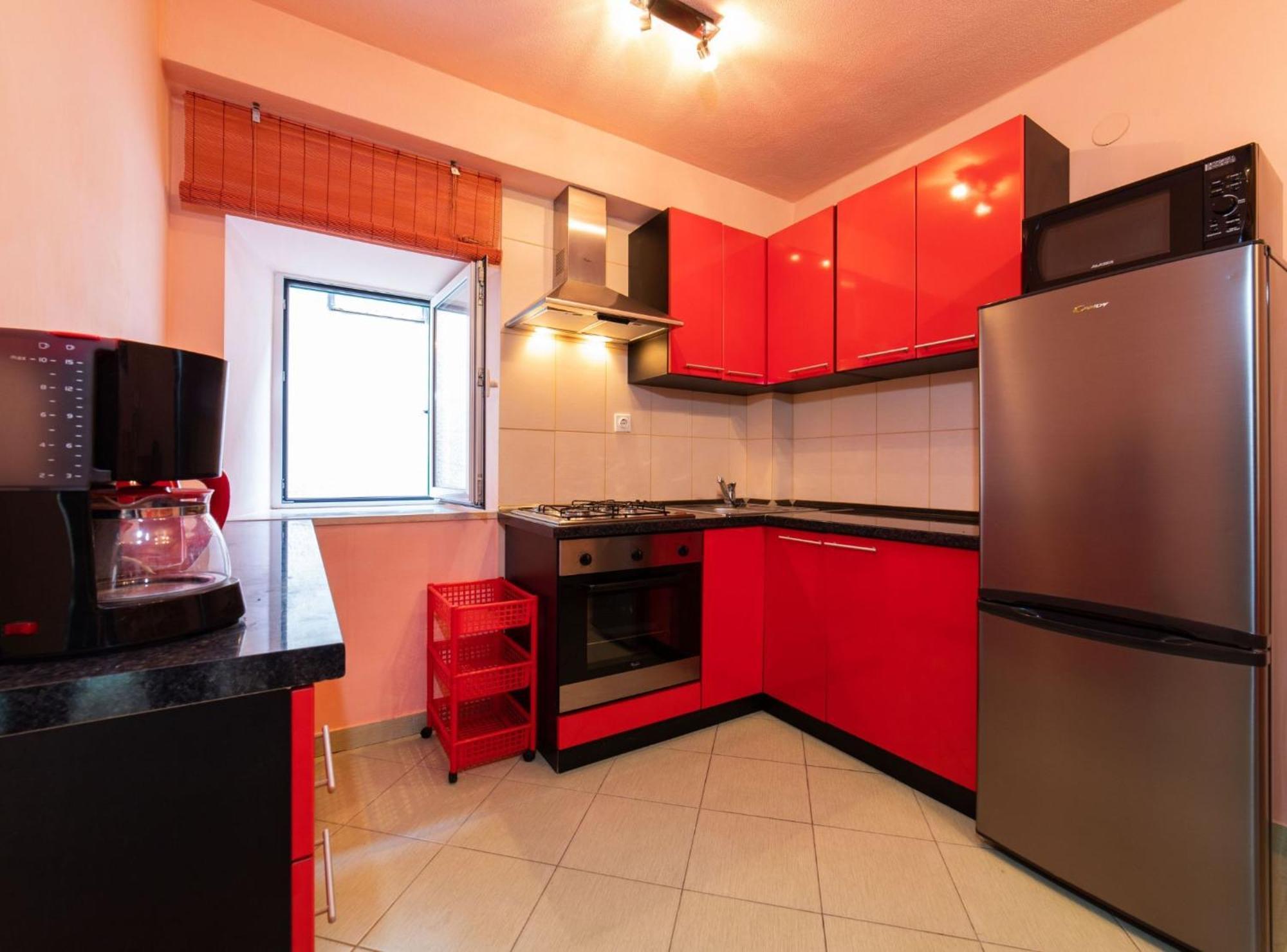 Seafront Villa With Furnished Sun Terrace, Close To The Beach Kastela Exterior photo
